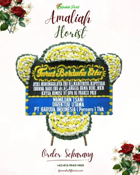 Papan Bunga Duka Tersobo